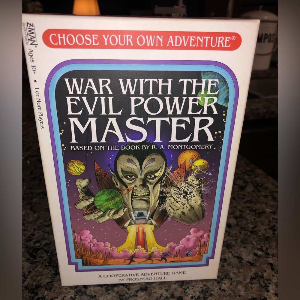 1 or more player game, used once